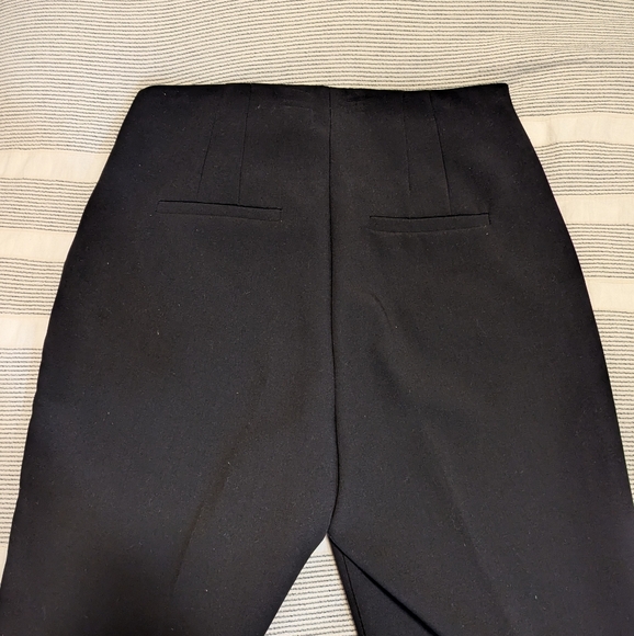 Dynamite Black High Rise Straight Dress Pants Size 10 - Picture 5 of 9